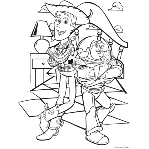 Desenhos de Toy Story para colorir