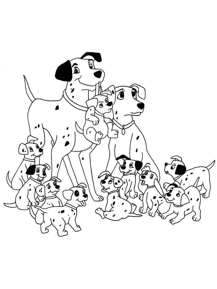 A Alegre Família de Dálmatas