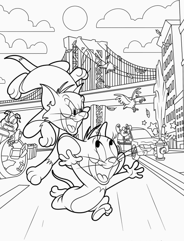 A Aventura Urbana de Tom e Jerry