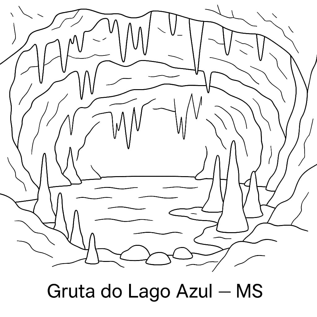 A Beleza da Gruta do Lago Azul