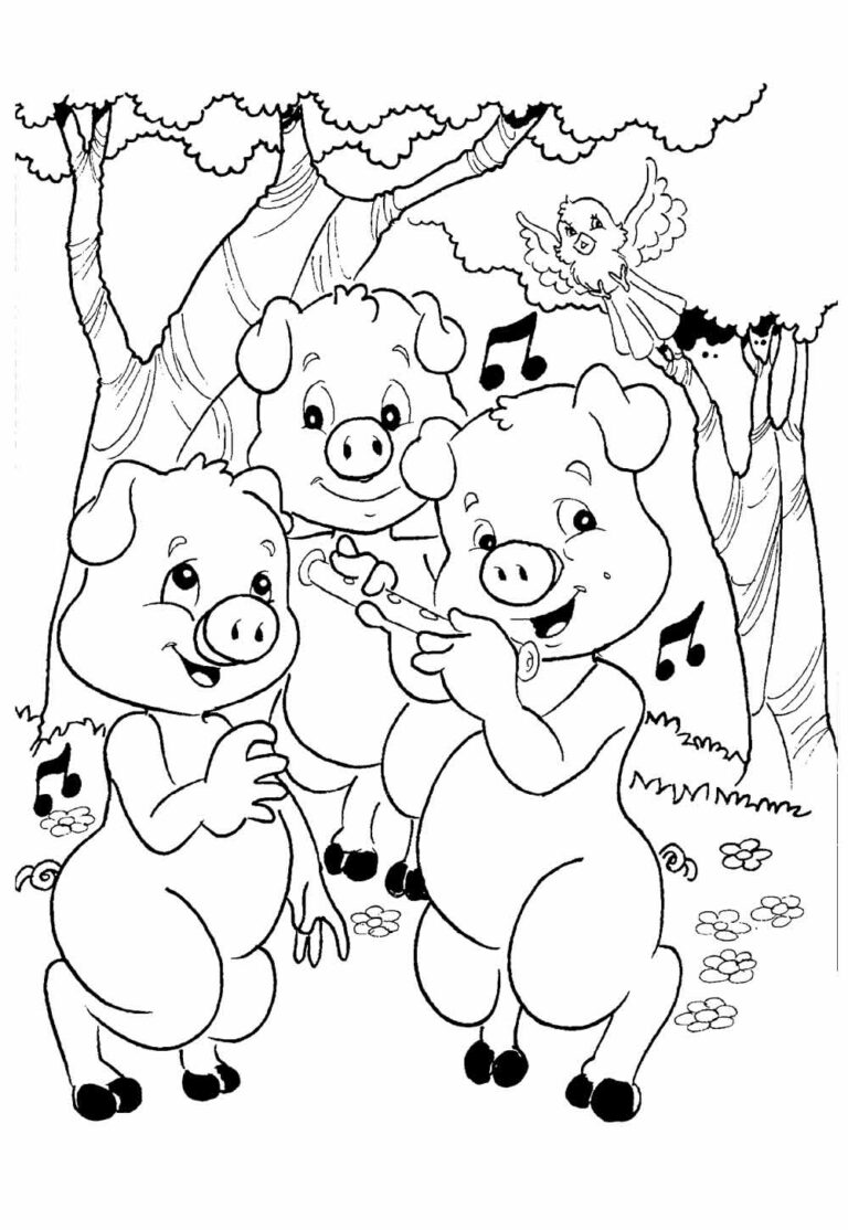 A Música Encantada dos Três Porquinhos