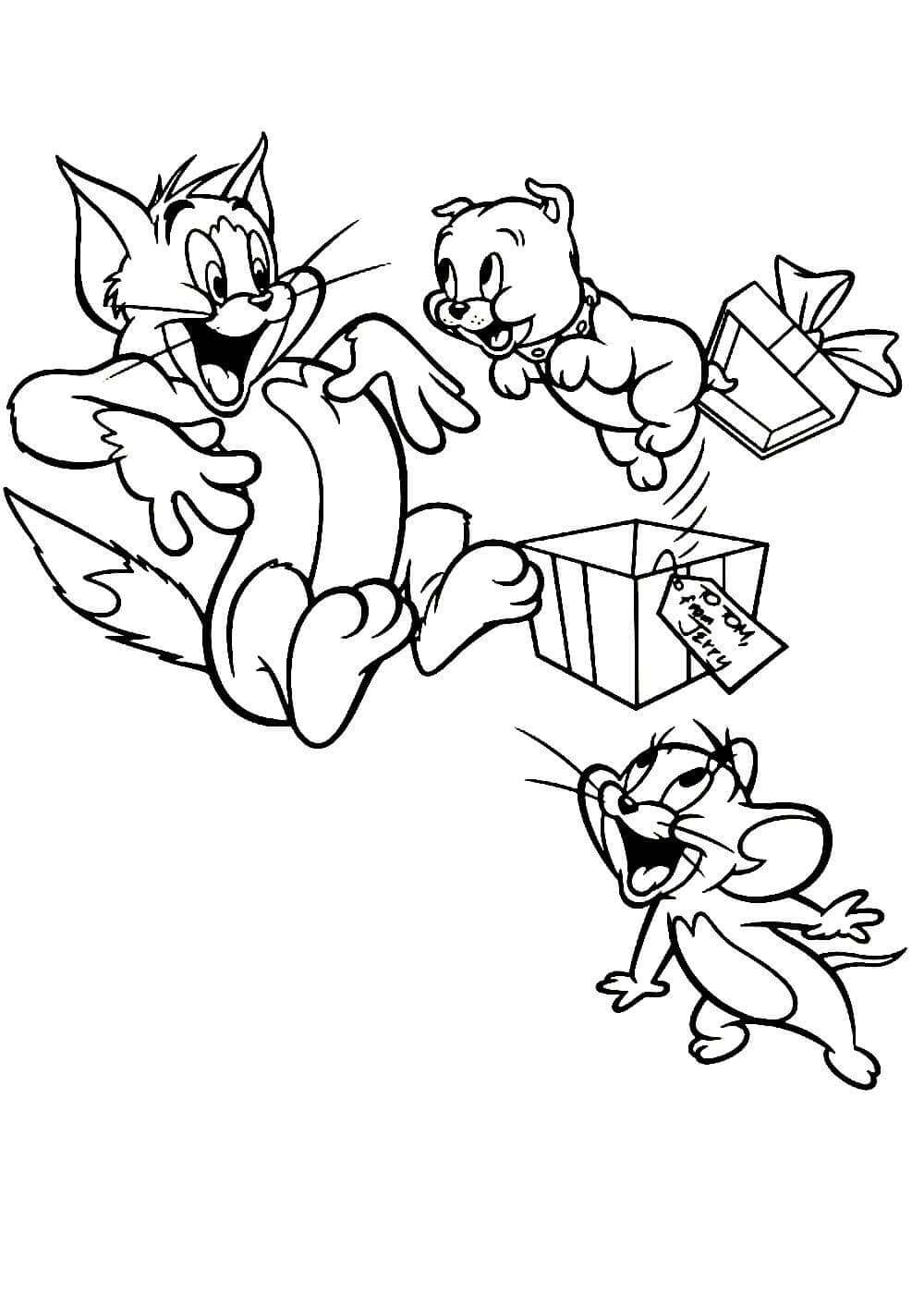 A Surpresa de Aniversário de Tom e Jerry