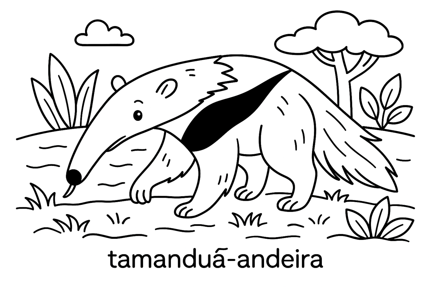 A Trilha do Tamanduá-bandeira
