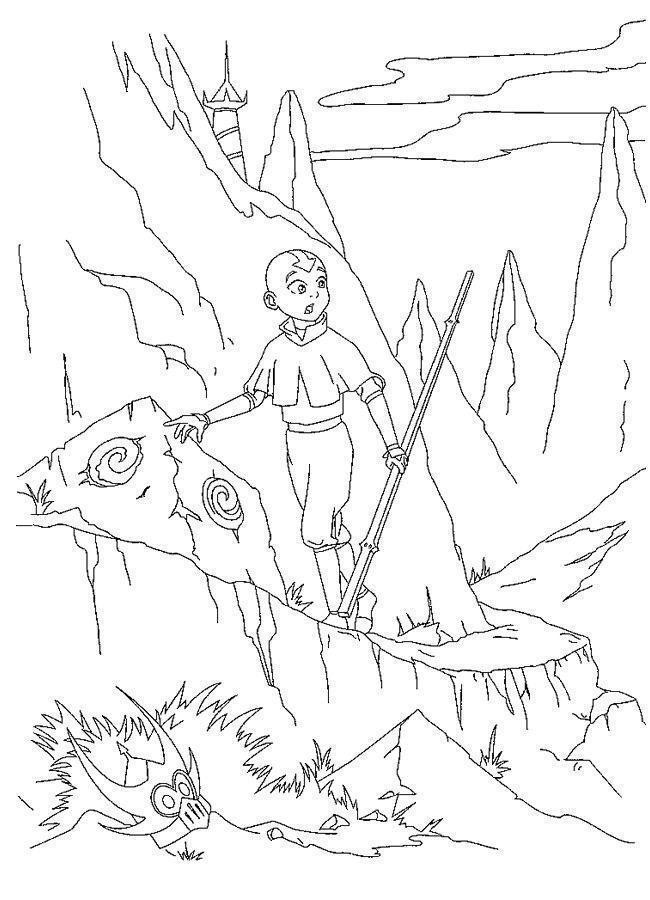 Aang e a Trilha da Nação do Ar