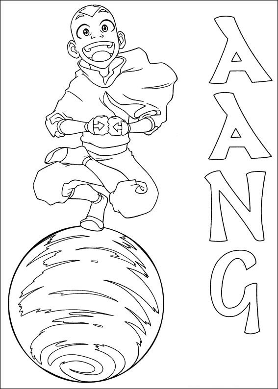 Aang em Equilíbrio Espiritual