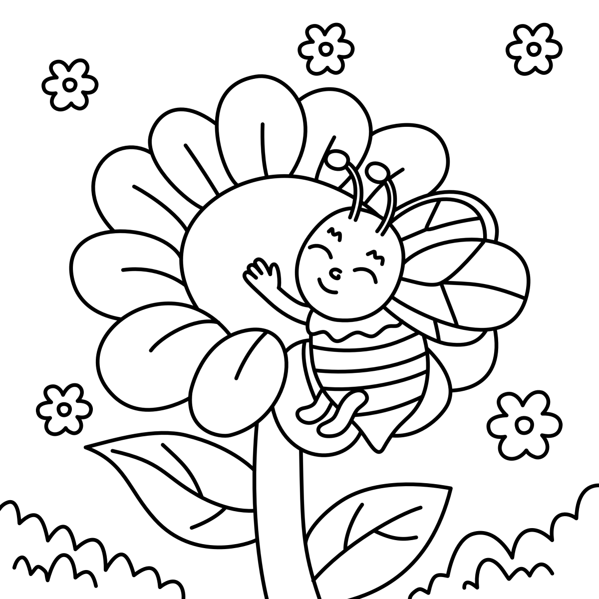 Abelha Amiga das Flores