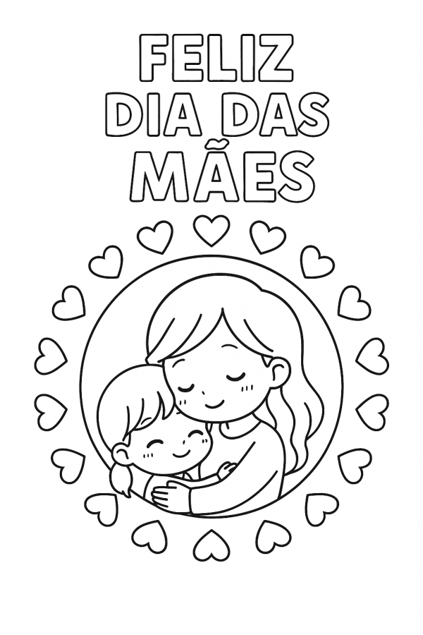 Abraço Aconchegante no Dia das Mães