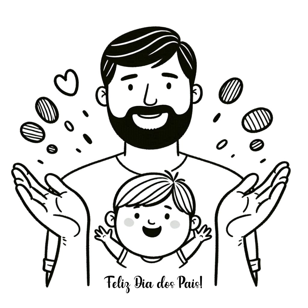 Abraço de Amor no Dia dos Pais