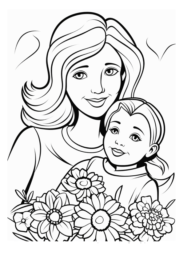 Abraço Carinhoso no Dia das Mães
