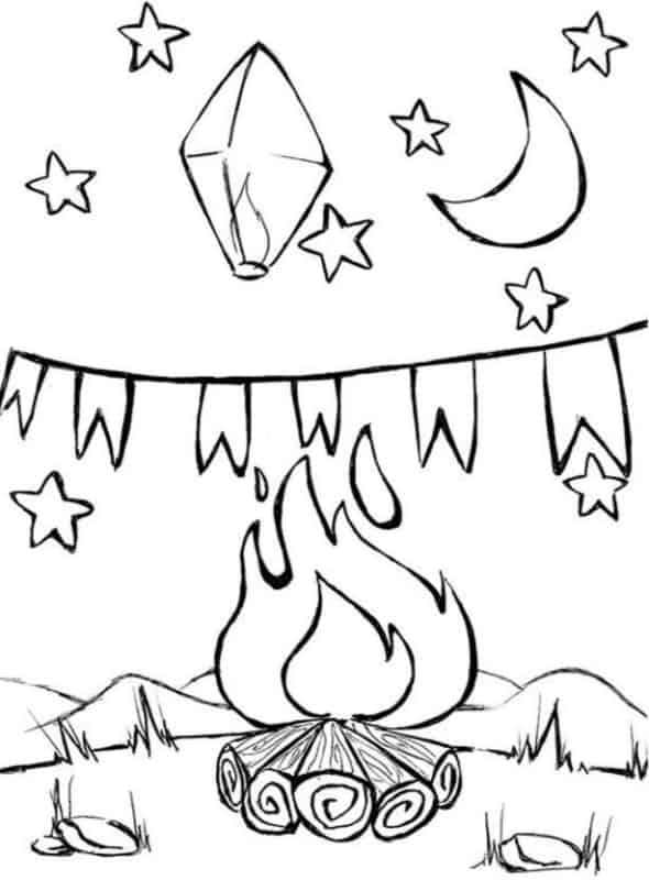 Acampamento Sob as Estrelas Fantásticas