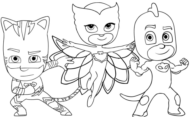 Ação e Aventura com os Heróis de PJ Masks