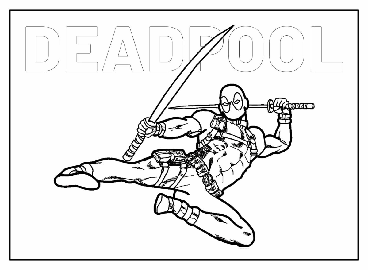 Ação e Estilo: Deadpool em Movimento