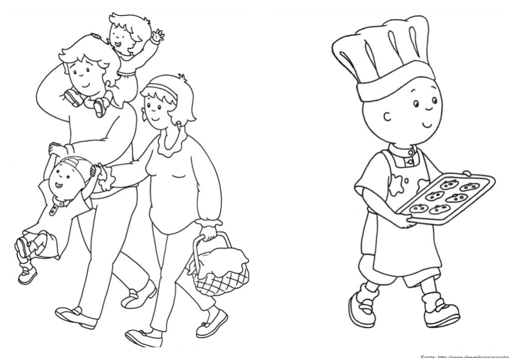 Alegre Família e Pequeno Chef a Caminho