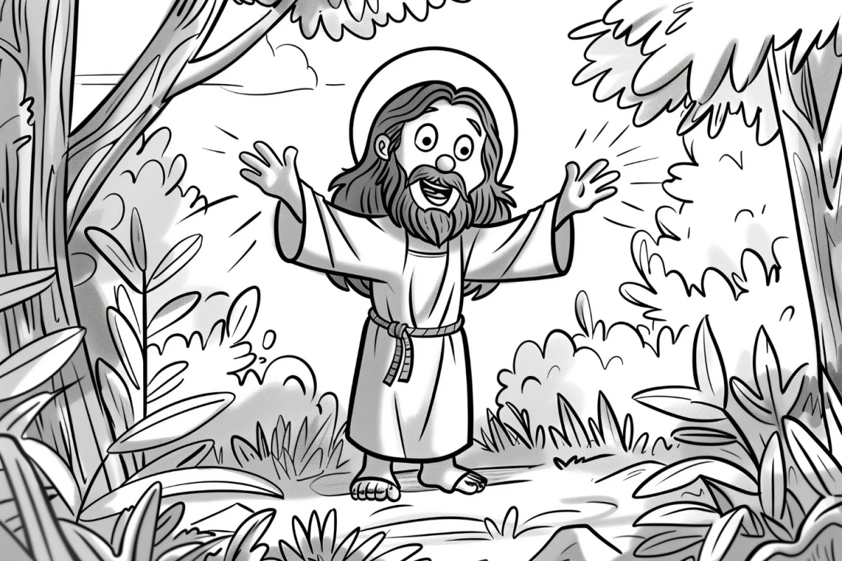 A Alegria de Jesus no Jardim