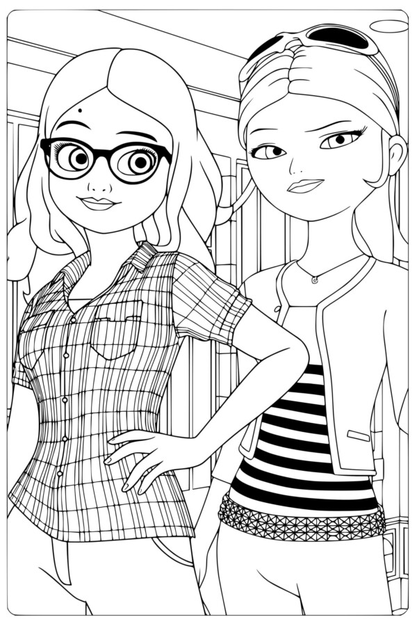 Amizade Colorida em Ladybug