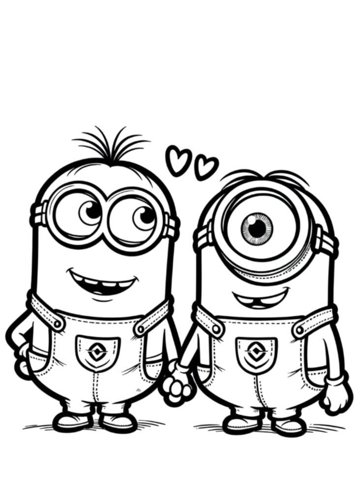 Amor em Estilo Minions: Uma Dupla Inseparável