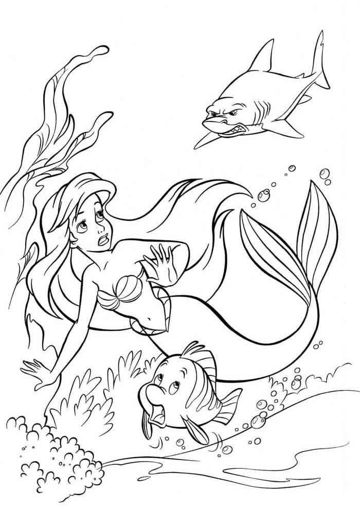 Ariel e Flounder: Aventura Subaquática