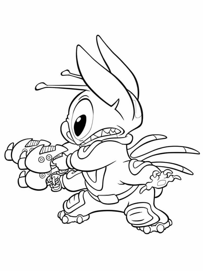 Armas e Aventura: Stitch em Ação!