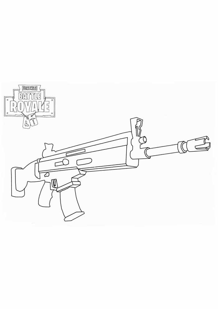 Arme-se de Criatividade: Rifle Fortnite
