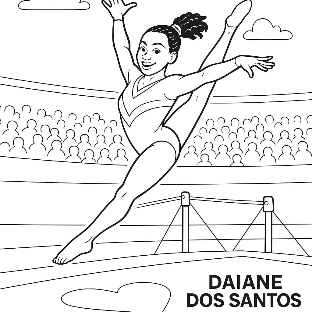 A Arte de Voar de Daiane dos Santos