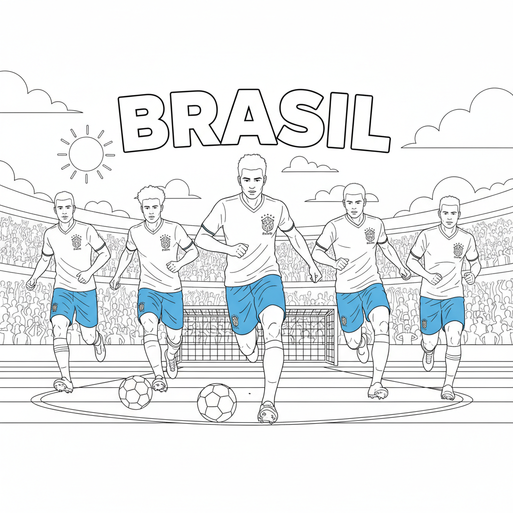 Arte e Emoção com a Seleção Brasileira