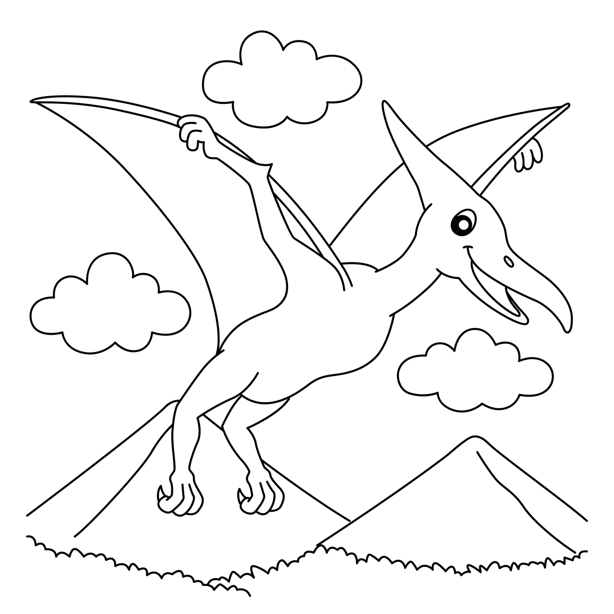 Aventura nas Alturas com o Pterodáctilo!