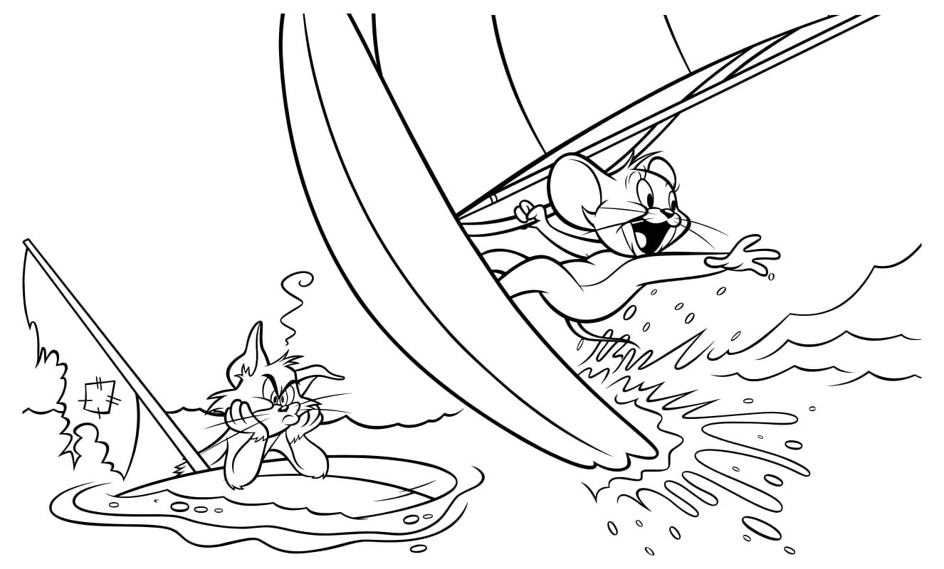 Aventura Aquática de Tom e Jerry