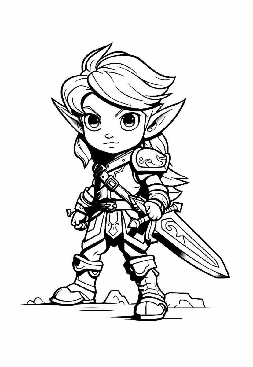 Aventura Chibi na Terra de Hyrule