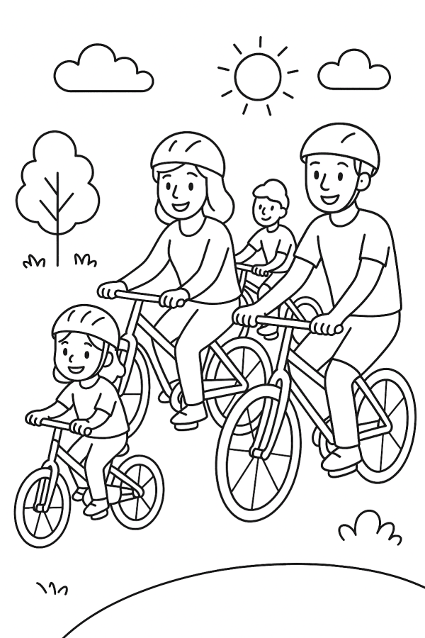 Aventura Ciclista em Família