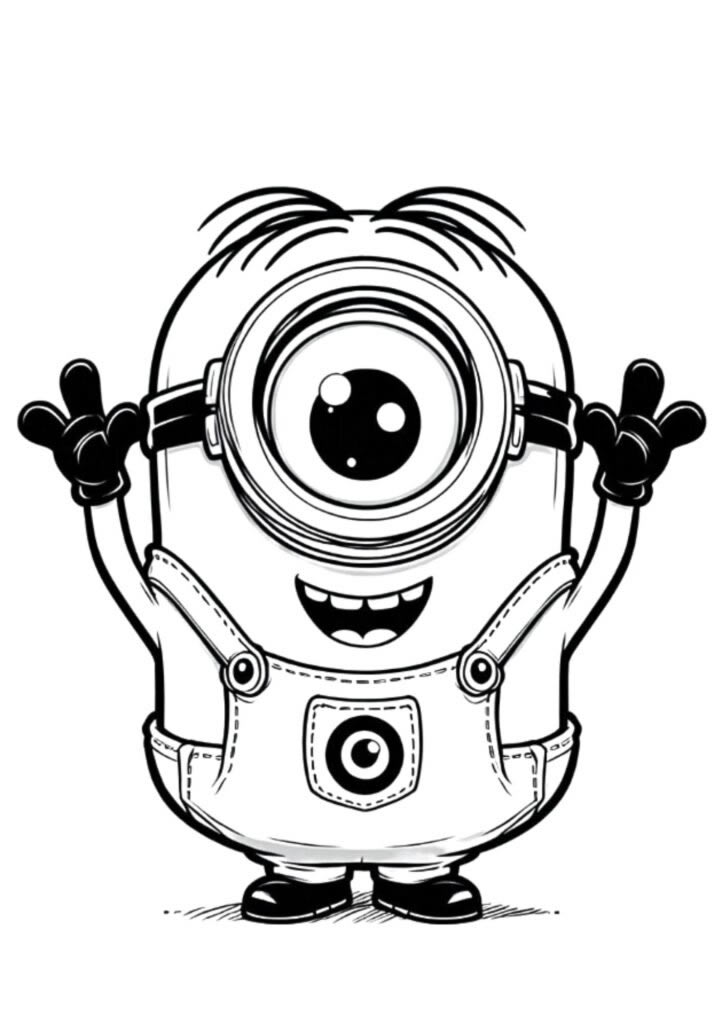 Aventura de Coloração com o Minion