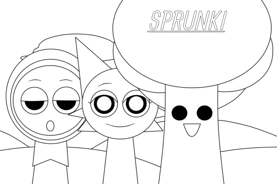 Aventura Colorida com Amigos Sprunki