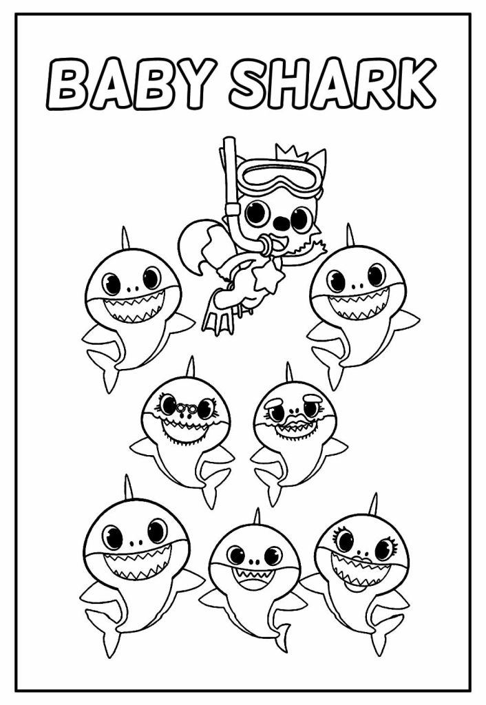 Aventura Colorida com Baby Shark