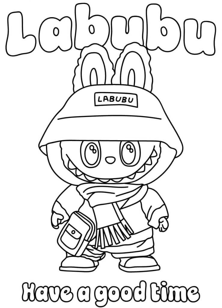 Aventura Colorida com Labubu