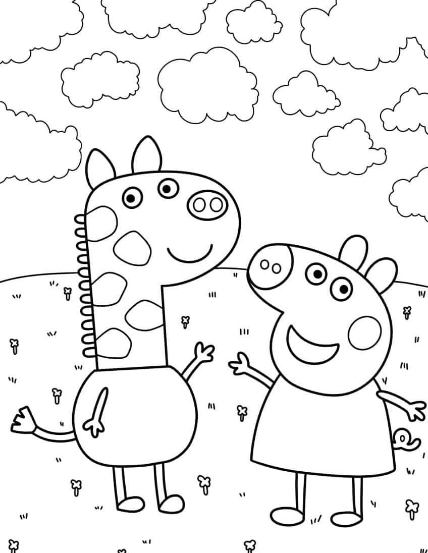 Aventura Colorida com Peppa e Gerald