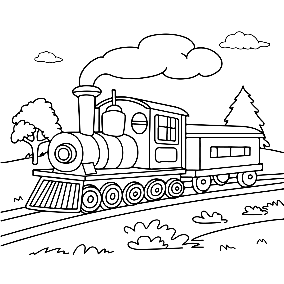 Aventura Colorida a Bordo do Trem Antigo