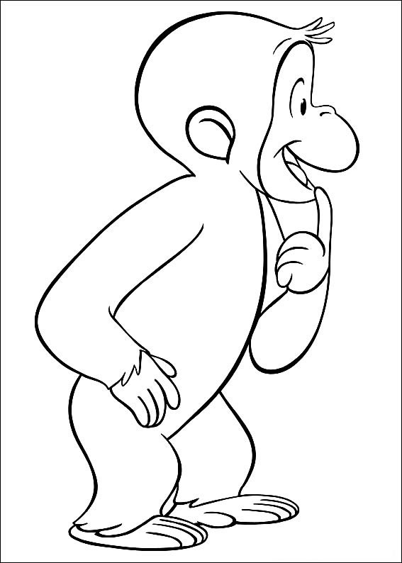 A Aventura de Colorir com George, o Curioso