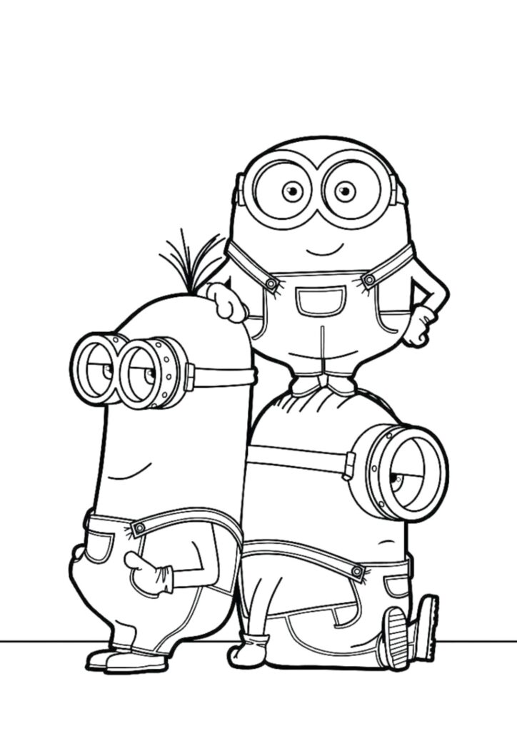Aventura de Colorir com Minions Brincalhões