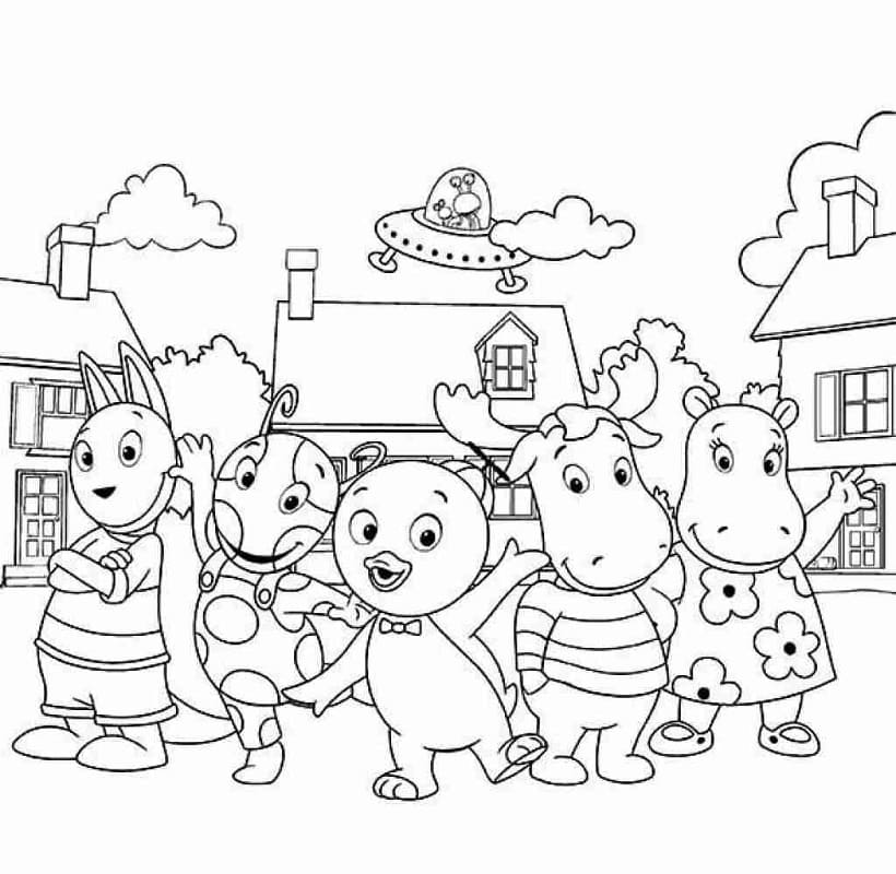 Aventura com Os Backyardigans