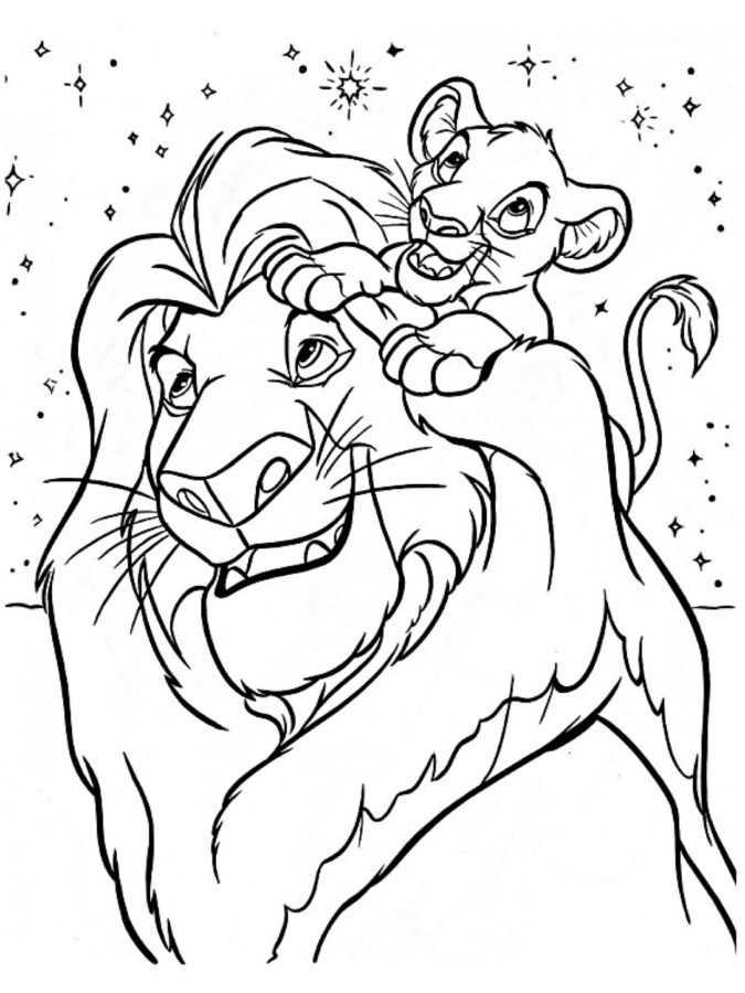 Aventura com Simba e Mufasa