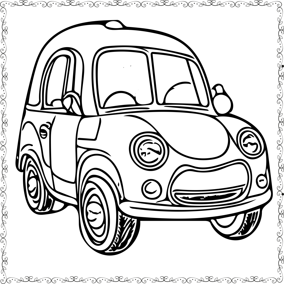 Aventura com um Amigável Carro