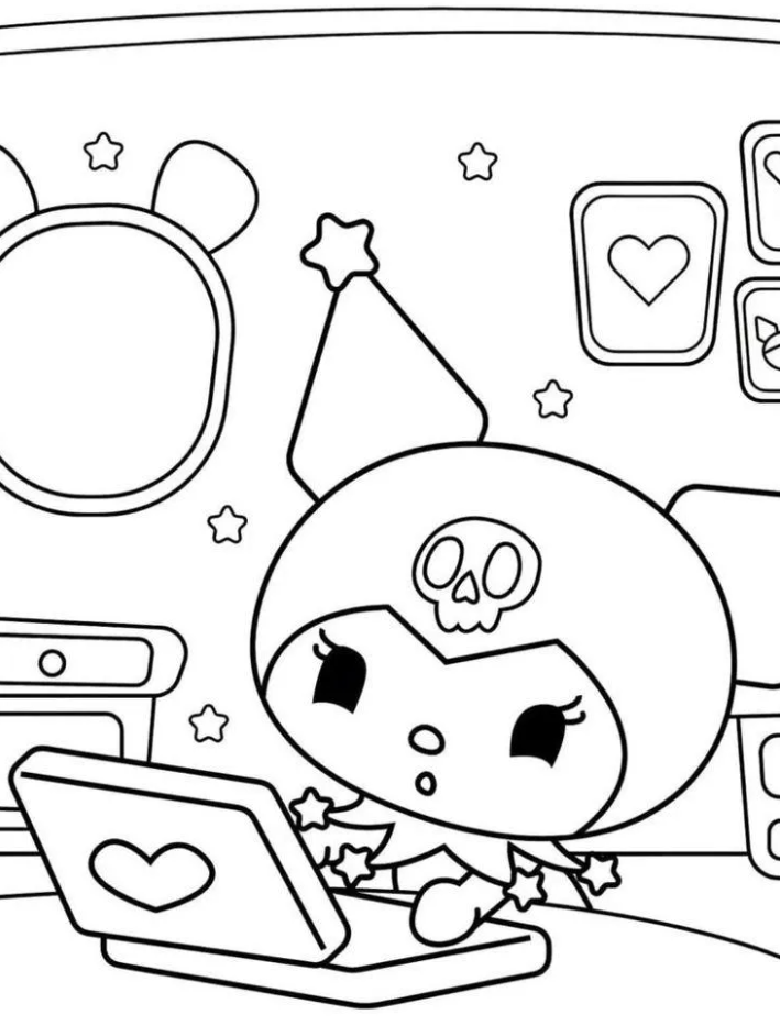 Aventura Criativa com Kuromi