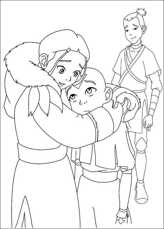 Aventura de Aang e Amigos em Avatar