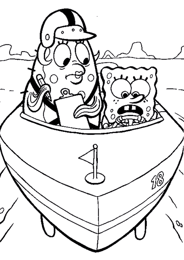 Aventura de Bob Esponja e Senhora Puff