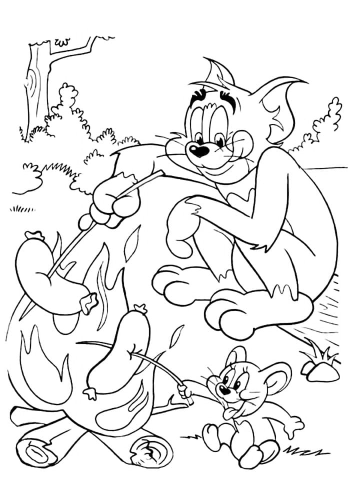 Aventura de Churrasco com Tom e Jerry