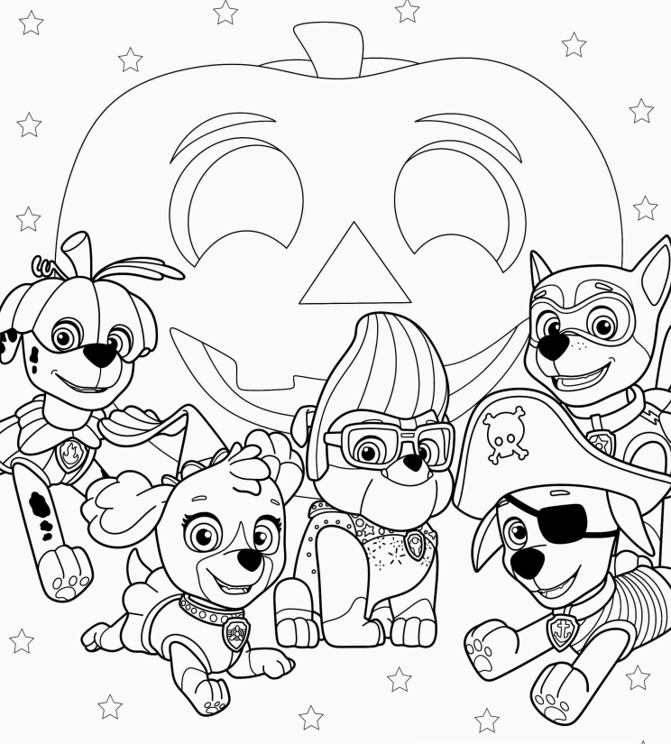 Aventura de Halloween com a Patrulha Canina