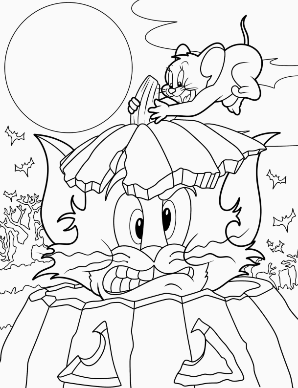 Aventura de Tom e Jerry no Halloween