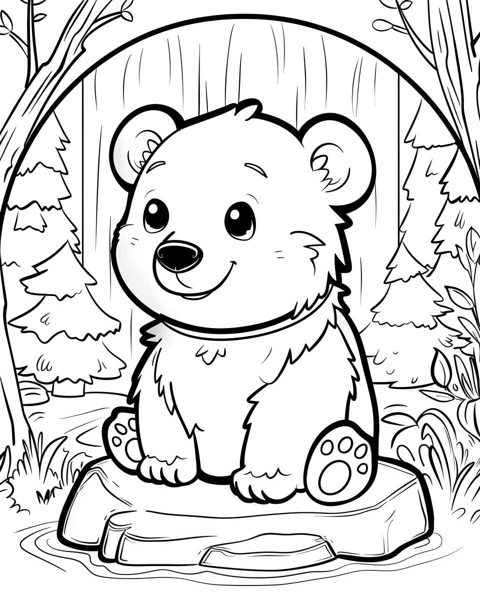 Aventura de Urso no Bosque