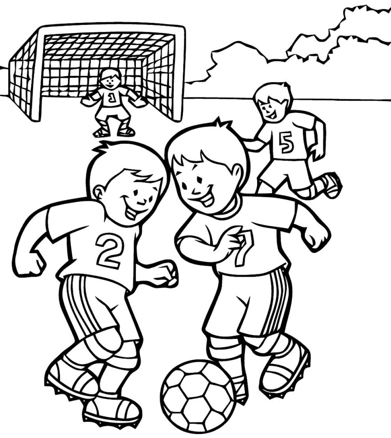 Aventura Divertida no Campo de Futebol