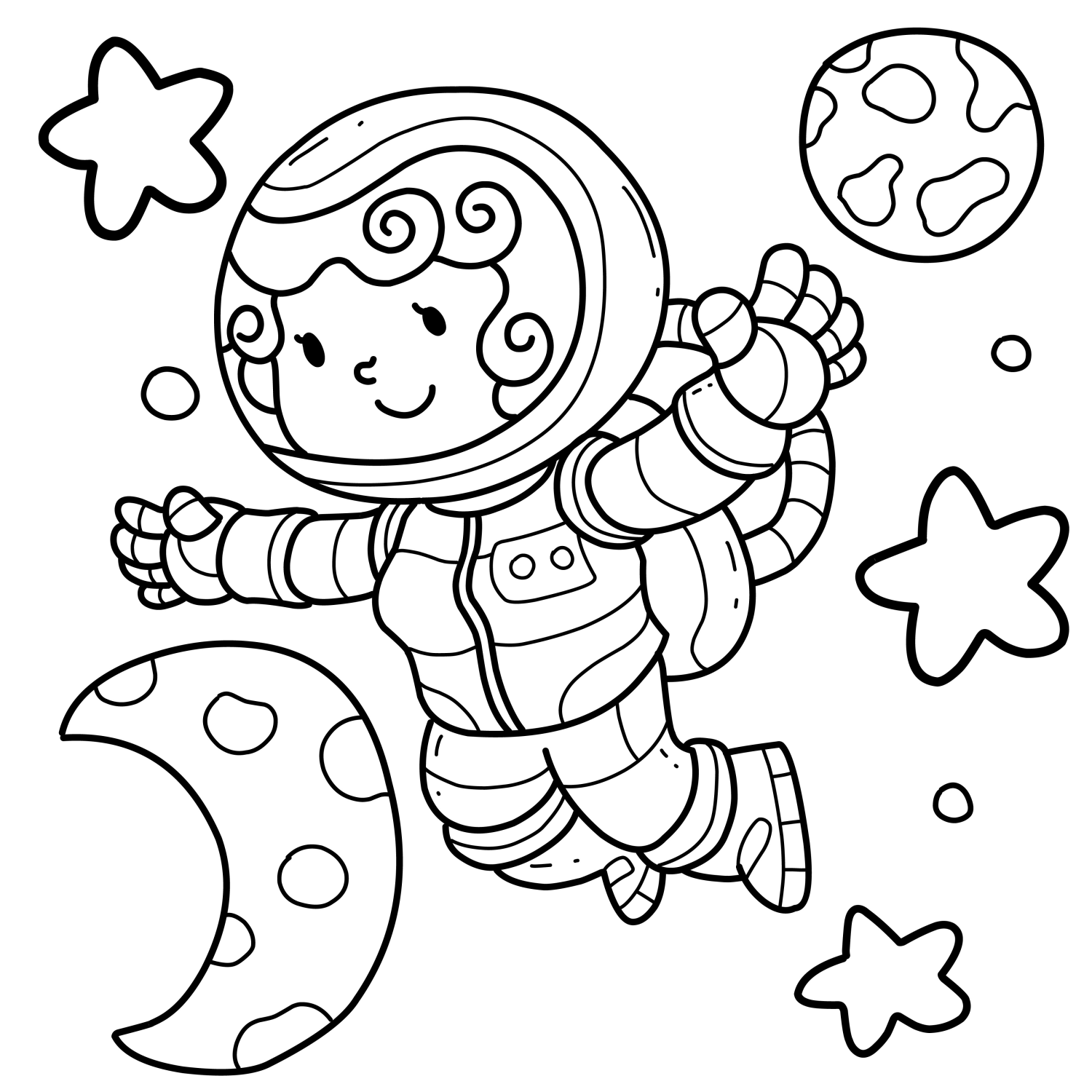 Aventura Espacial de Pequeno Astronauta