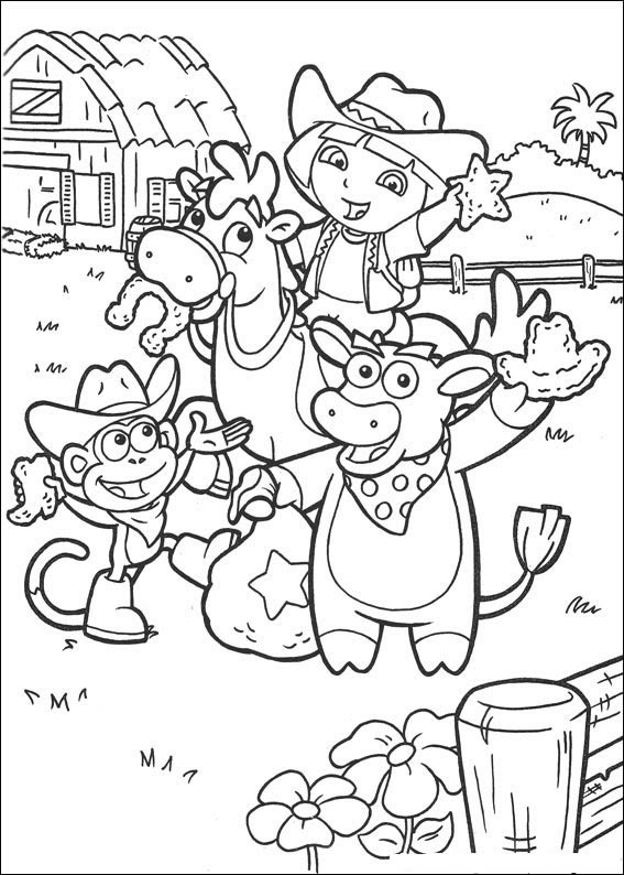 Aventura na Fazenda com Dora e Amigos